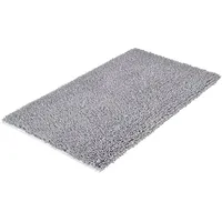 KLEINE WOLKE Badematte Dana Grau 120 x 70 cm