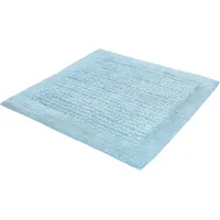 KLEINE WOLKE Badematte Net Blau 60 x 60 cm