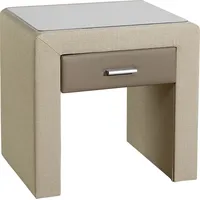 Home Affaire Nachttisch HOME AFFAIRE, beige (beige, taupe), H:50cm