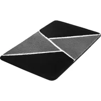 KLEINE WOLKE Hailey Schwarz 70 x 120 cm