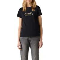 Levi's Lse The Perfect Tee Lse_Leopard Logo Che
