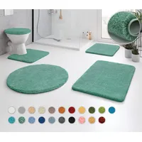 KLEINE WOLKE Badteppich RELAX Blau 60 x 100 cm