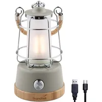 Skandika Campinglampe Kiruna | LED Lampe - Retro Outdoor