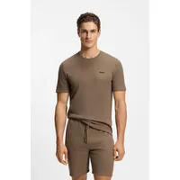 Boss Waffle T Shirt Hellbraun X-Large Herren