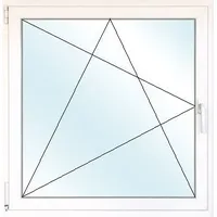 Josefmeeth Meeth Fenster 110 x 105 cm DIN links