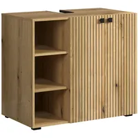 Trendteam Bad Waschbeckenunterschrank Pure Bliss Evoke Eiche B/H/T ca.