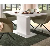 Inn.furn Esstisch Ausziehbar in Weiß Küchentisch 150 - 190