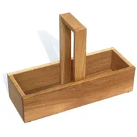 Caritas Wendelstein Tischbox Essig/Öl 29 x 10,5 cm Braun
