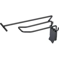 Kraftwerk Doppelklapphaken, mit Etikettenträger, L120 mm