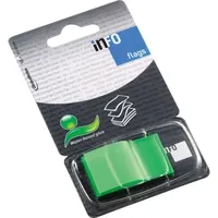Info Haftstreifen Flags 7727-99 25x43mm grün