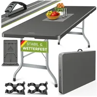 Tillvex Gartentisch klappbar 180 x 75 x 0 cm