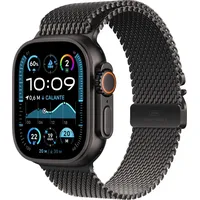 Apple Watch Ultra 2 GPS 49 mm Titangehäuse schwarz,