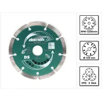 Makita Diamak 125 mm 5 Stk. ( 5x D-61139