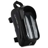 Cadorabo 7 Zoll Handy Fahrradtasche in SCHWARZ - Rahmentasche