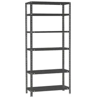 Simonrack Comfort Metallregal mit 6 Böden und Schrauben. Farbe