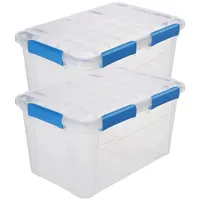 Kreher Kreher® Aufbewahrungsbox mit Deckel und Silikondichtung (IP67). Aus