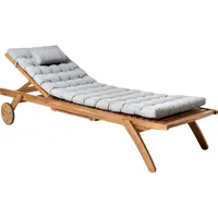 Beliani Beliani, Liegestuhl, Cesana Premium (195 cm)