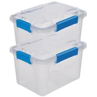 Kreher Kreher® Aufbewahrungsbox mit Deckel und Silikondichtung (IP67). Aus