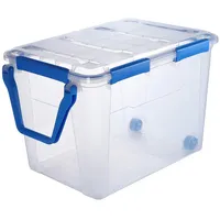 Kreher Kreher® Wasserdichte Aufbewahrungsbox Rollbox Transportbox (IP67) mit Deckel