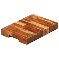 VidaXL Schneidebrett 30x21x4 cm Massivholz Akazie
