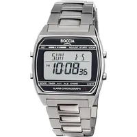 Boccia Titanium Boccia 3738-05 Digital Armband-Uhr Titan Grau
