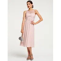 Patrizia Dini by Heine Etuikleid Cocktailkleid Beige 42