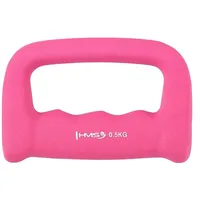 HMS CK05 Pink Neopren Dipping Hantel, Castle 0,5 KG
