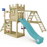 Wickey Spielturm GateFlyer mit Kletteranbau, blau NO SIZE