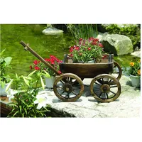Hti-Living Holzhandwagen Natur Sommerset