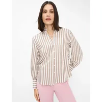 Brax Damen, Hemd Style VIC taupe, hellbraun, Gr. 38,