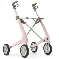 ByAcre Carbon Ultralight Komfort Rollator rosa