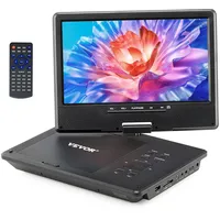 Vevor tragbarer DVD-Player mit drehbarem HD-Bildschirm (228 mm), eingebauter