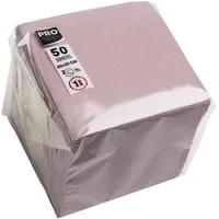 ProNappe Servietten altrosa 2-lagig 20,0 x 20,0 cm, 50