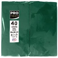 ProNappe Servietten tannengrün 2-lagig 38,0 x 38,0 cm, 40
