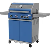 Yato Gasgrill 4+1 Brenner 14,5 kW Blau