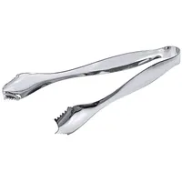 Contacto Eiswürfelzange Edelstahl silber, 1 St.