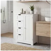 FineBuy Badschrank Landhaus 56 x 83 x 30 cm