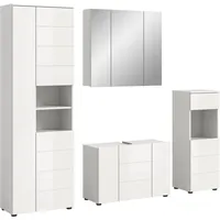 WELLTIME Biel 4-tlg. Weiß