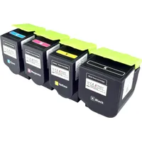 Ampertec 4 Ampertec Toner ersetzt Toshiba T-FC338E Multipack KCMY