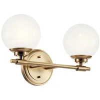 Elsteadlighting Benno 2 l Wandleuchte (KL-BENNO2-CPZ) beige