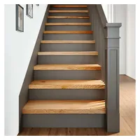 VidaXL Treppenstufen 2 Stk. Hellbraun 70x25x2 cm Massivholz Eiche