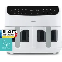 Medion P20 XXL Heißluftfritteuse MD 11760 weiß