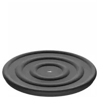 LEONARDO Deckel Cucina Ø 22 cm Silikon Grau Anthrazit