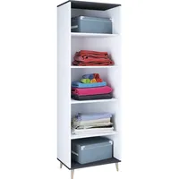 VCM Holz Kleiderschrank Schuhregal Landos