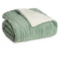 Blumtal Kuscheldecke, Grün, Sonoma Eiche, Rechteckig, 130x150 cm, Oeko-Tex®