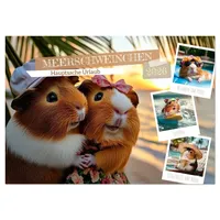 Calvendo Meerschweinchen - Hauptsache Urlaub (Wandkalender 2026 DIN A4