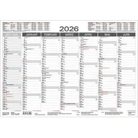 Korsch Verlag Tafelkalender A5 "Stabil" 2026