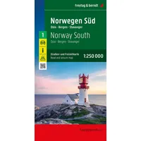 Freytag-Berndt und ARTARIA Norwegen Süd, Straßen- und Freizeitkarte 1:250.000,