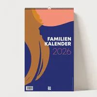 Nova MD Der Familienkalender, Wandkalender, Familienplaner 2026 mit 5