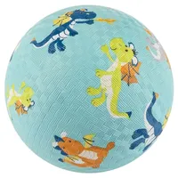 Sigikid 43521 - Ball Drache, hellblau, Naturkautschukball, 17 cm